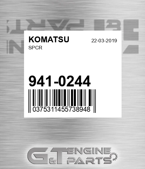 941-0244 Spcr for KOMATSU