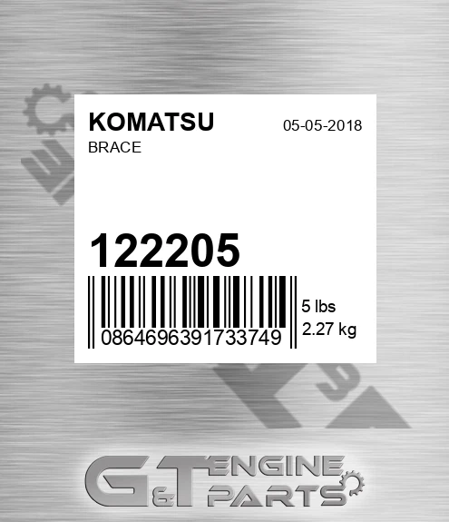 122205 Brace for KOMATSU