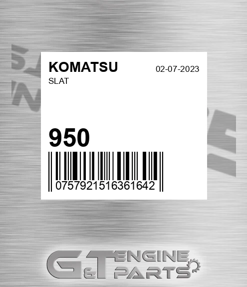 950 Slat