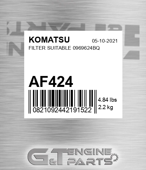 AF424 Filter Suitable 0969624bq
