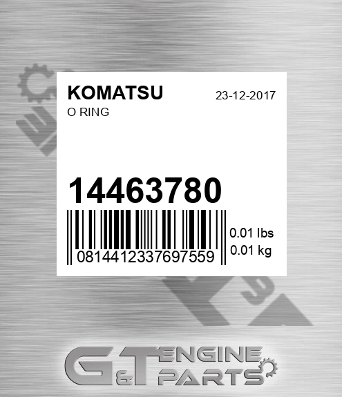 14463780 O Ring