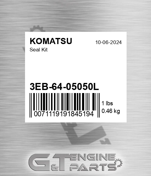 3EB-64-05050L Seal Kit for KOMATSU