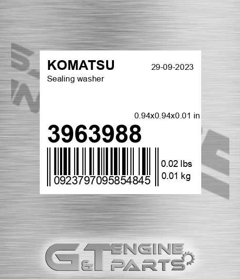 3963988 Sealing Washer