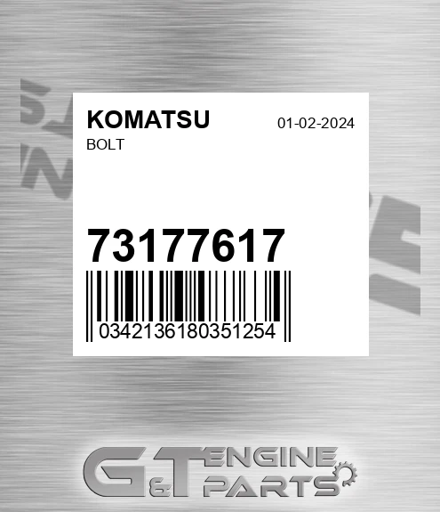 73177617 Bolt