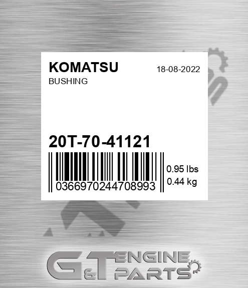 20T-70-41121 Bushing