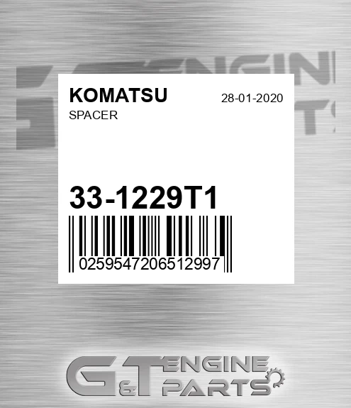 33-1229T1 Spacer