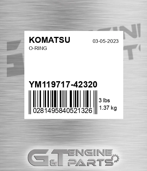YM119717-42320 O-ring