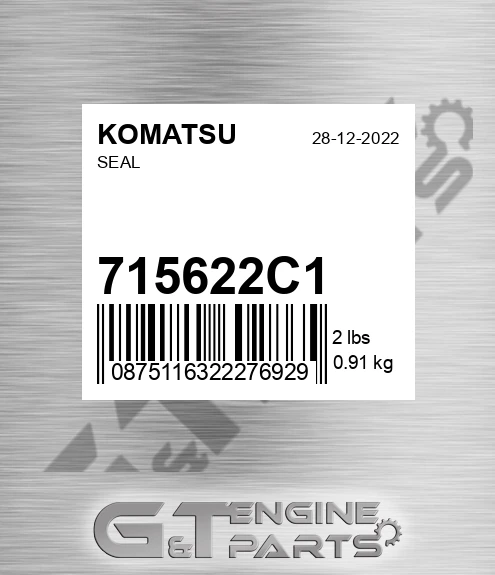 715622C1 Seal for KOMATSU