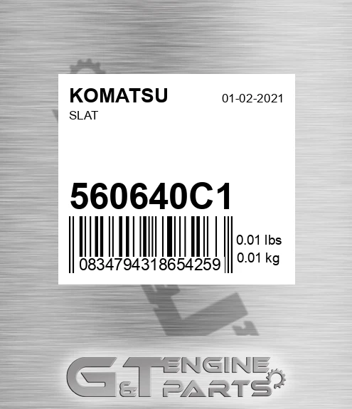 560640C1 Slat