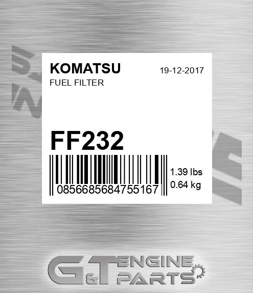FF232 KOMATSU Fuel Filter