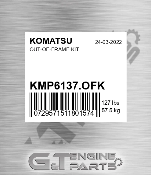 KMP6137.OFK Out-of-frame Kit for KOMATSU