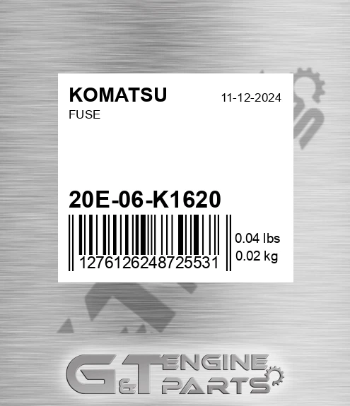 20E-06-K1620 Fuse