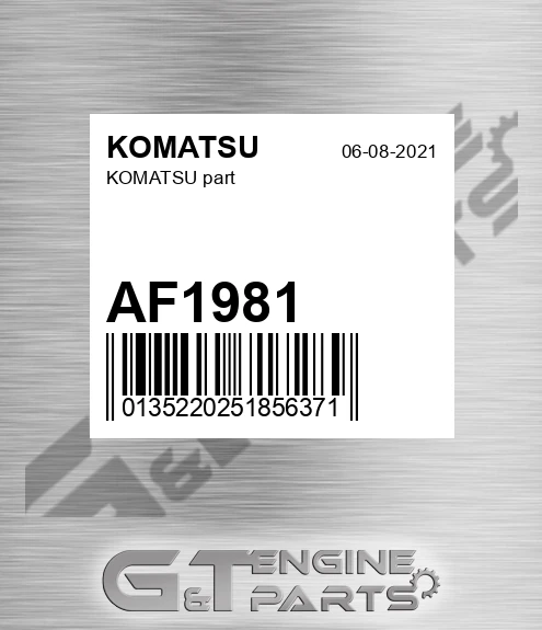 AF1981 Part