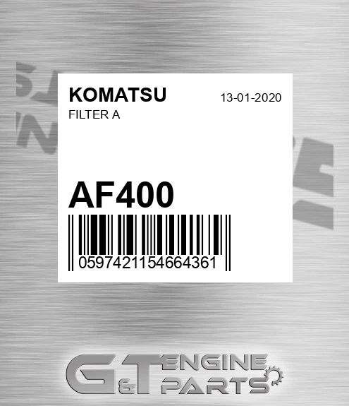 AF400 KOMATSU Filter A