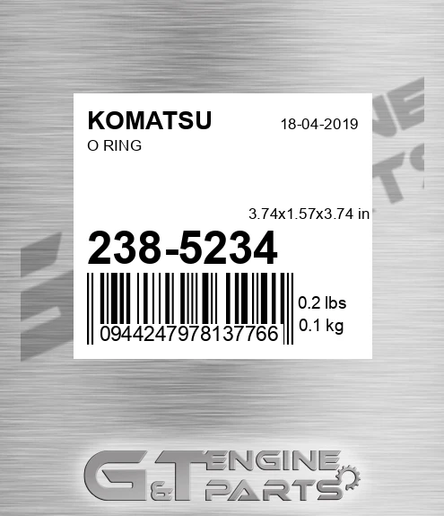 238-5234 O Ring