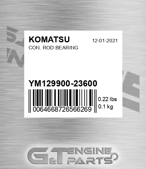 YM12990023600 Con. Rod Bearing