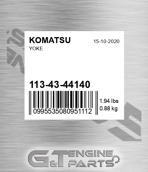 113-43-44140 Yoke for KOMATSU