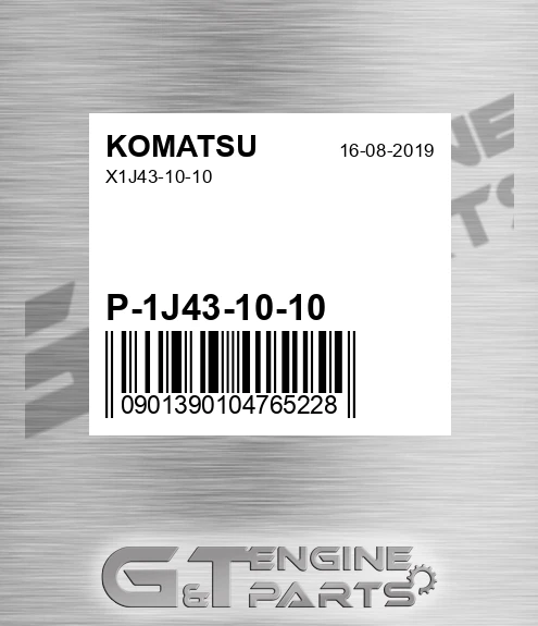 P-1J43-10-10 X1j43-10-10