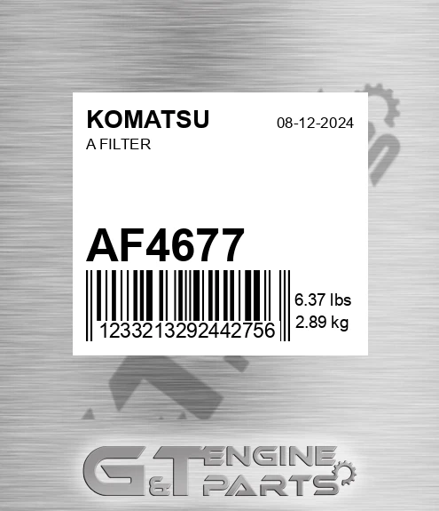 AF4677 A Filter