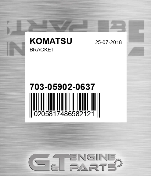 703-05902-0637 Bracket