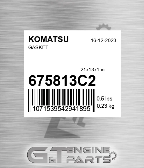 675813C2 Gasket