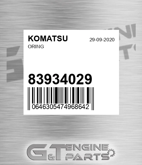 83934029 Oring