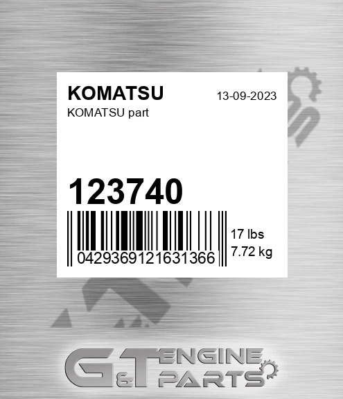 123740 Part
