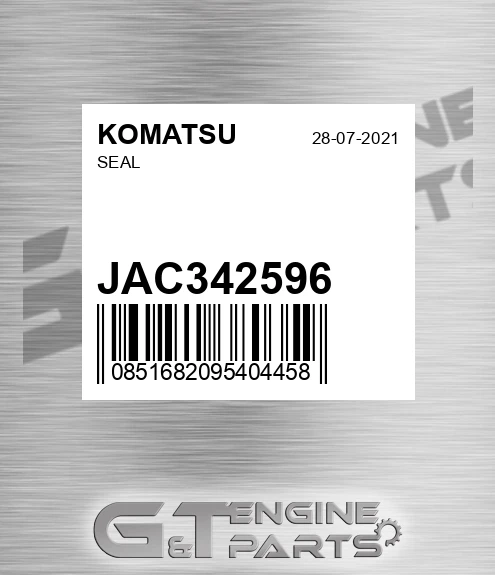 JAC342596 KOMATSU Seal