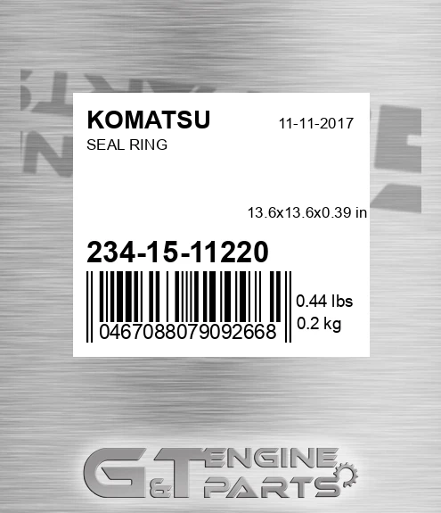 234-15-11220 Seal Ring