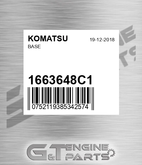 1663648C1 KOMATSU Base