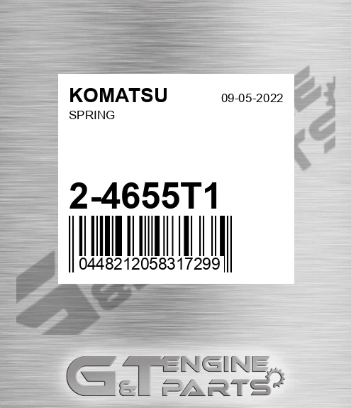 2-4655T1 Spring for KOMATSU
