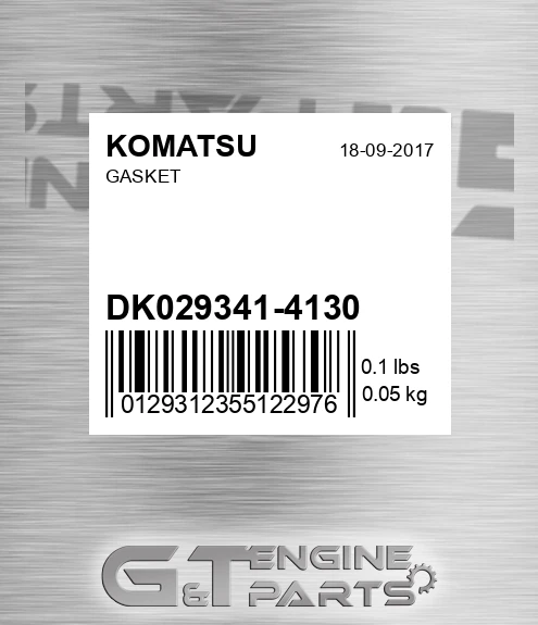 DK029341-4130 Gasket for KOMATSU