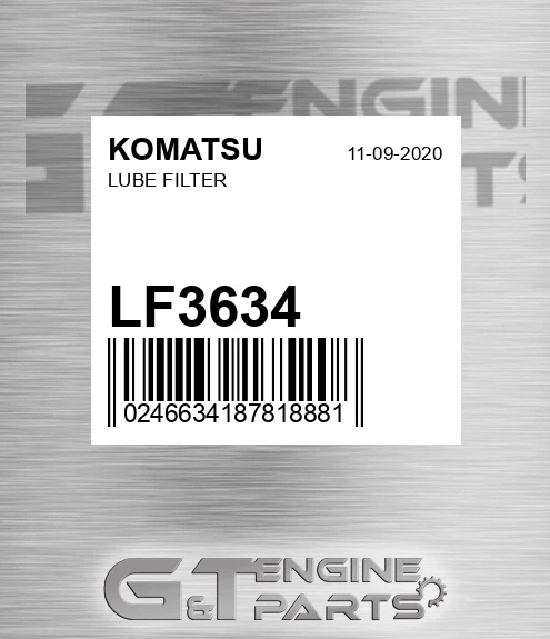 LF3634 Lube Filter