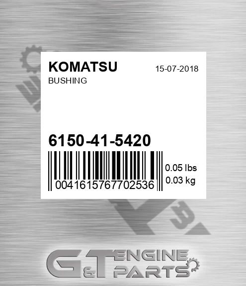 6150415420 Bushing