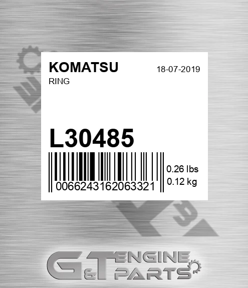 L30485 KOMATSU Ring