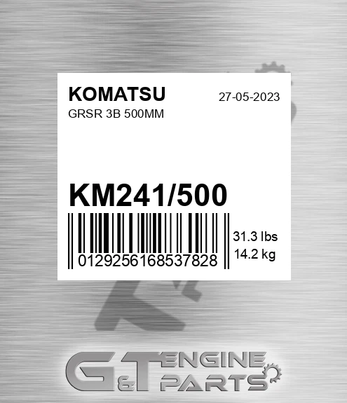 KM241/500 Grsr 3b 500mm for KOMATSU