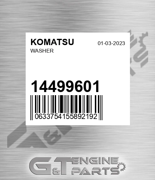 14499601 Washer
