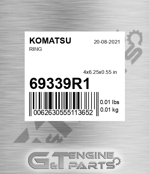 69339R1 Ring for KOMATSU
