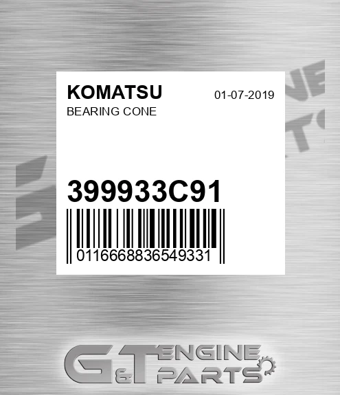 399933C91 Bearing Cone