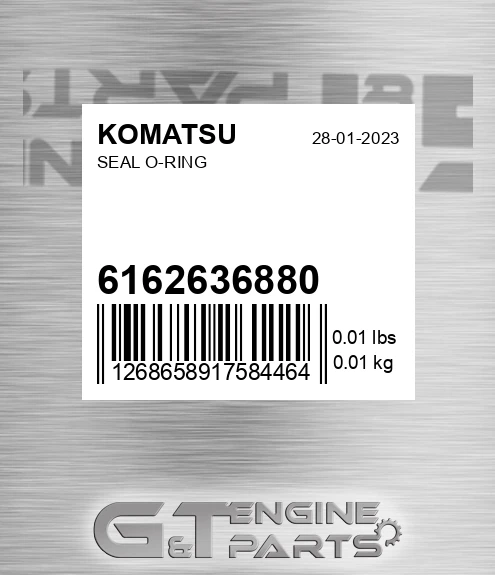 6162-63-6880 Seal O-ring for KOMATSU