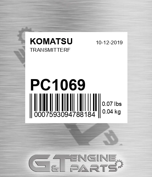 PC1069 Transmitterf
