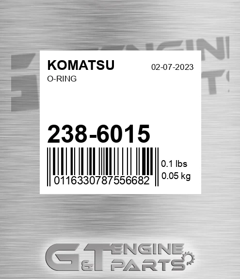 238-6015 O-ring
