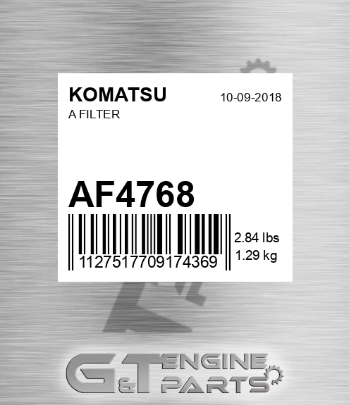 AF4768 A Filter