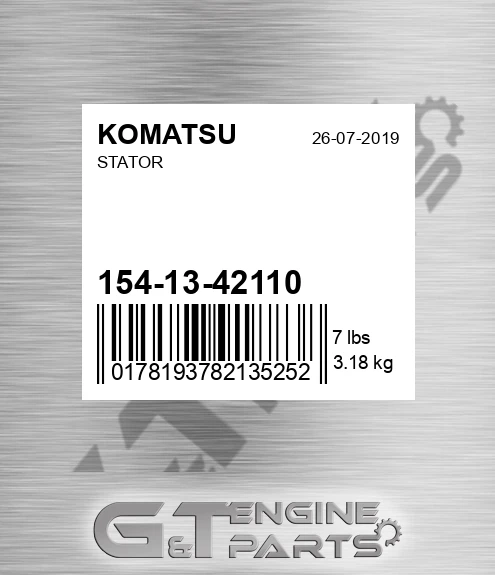 154-13-42110 Stator for KOMATSU