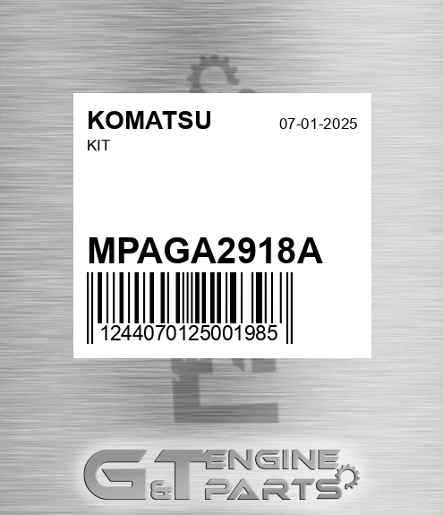 MPAGA2918A Kit