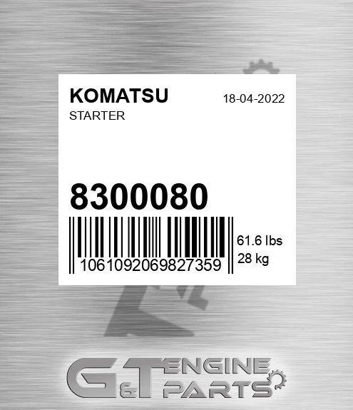8300080 Starter