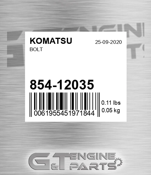 854-12035 Bolt