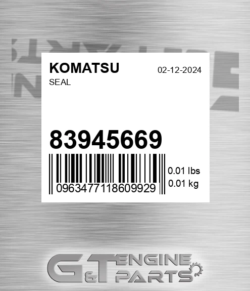 83945669 KOMATSU Seal