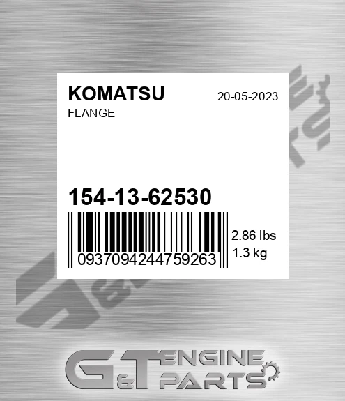 154-13-62530 Flange for KOMATSU