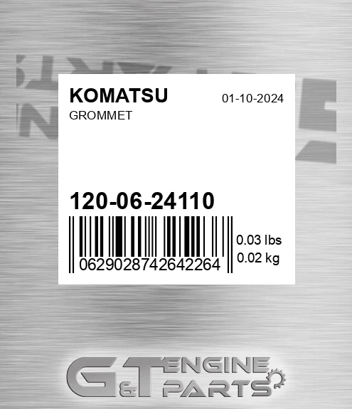 120-06-24110 Grommet for KOMATSU